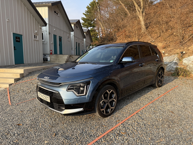 니로 HEV 정측면부. 임주희 기자